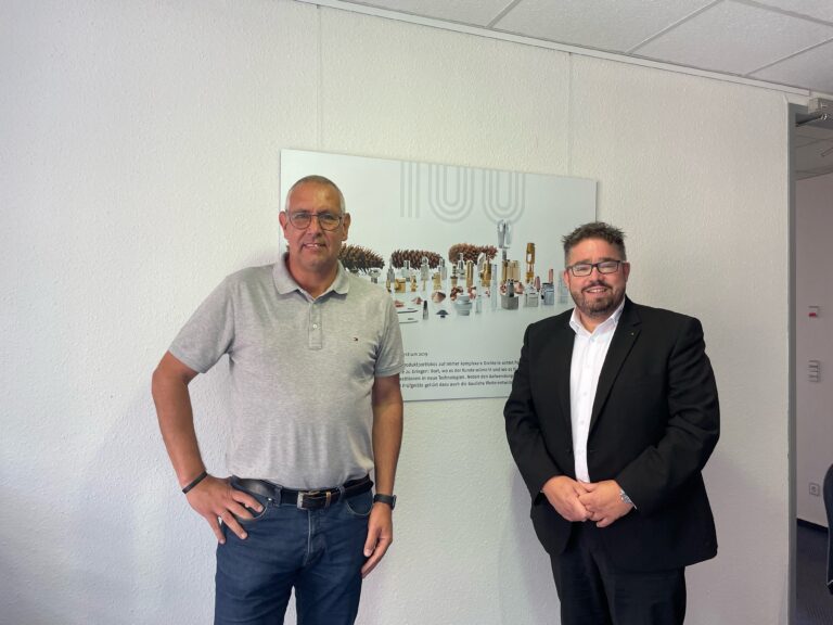Thomas Bleile zu Besuch bei der Carl Leipold GmbH in Wolfach